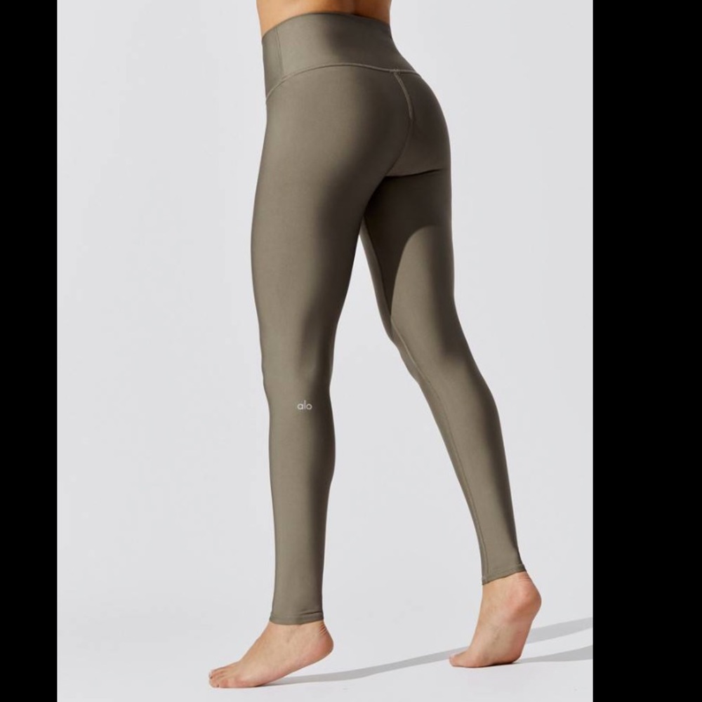 ALO YOGA high waisted “air lift” leggings - jungle